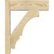 Ekena Millwork Balboa Block Rough Sawn Outlooker, Douglas Fir, 6"W x 18"D x 22"H OUT06X18X22BOA05RDF - alternate 3